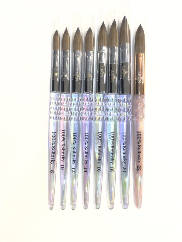 LEON ACRYLIC BRUSH ALL SIZES  8, 10,12, 14, 16, 18, 20, 22
